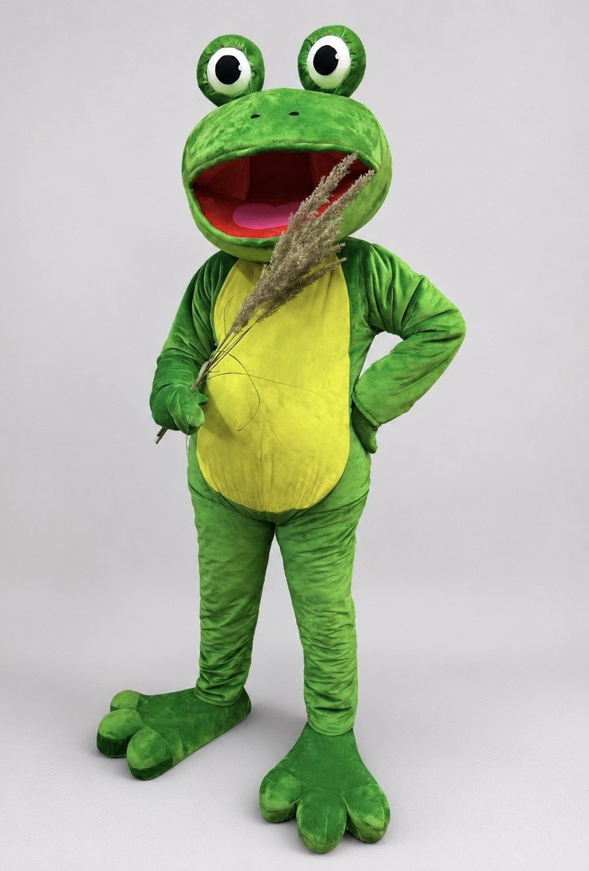 Funny Frog Mascot Costume