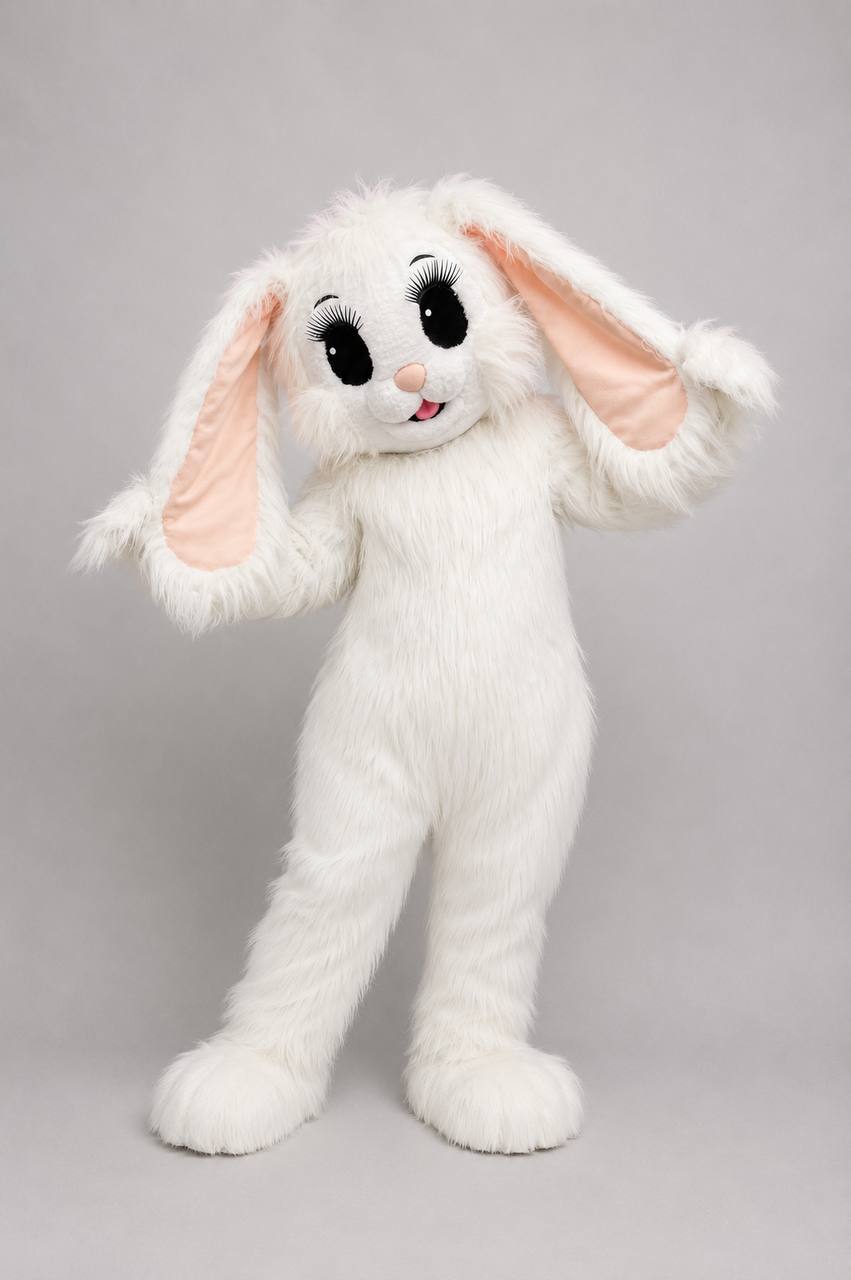 Cute Bunny Mascot Costume