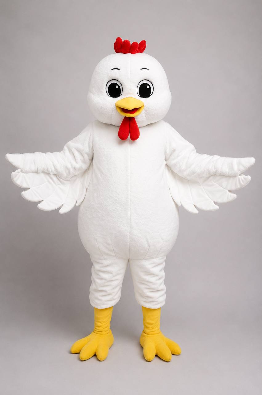 Cute Chicken Mascot Costume