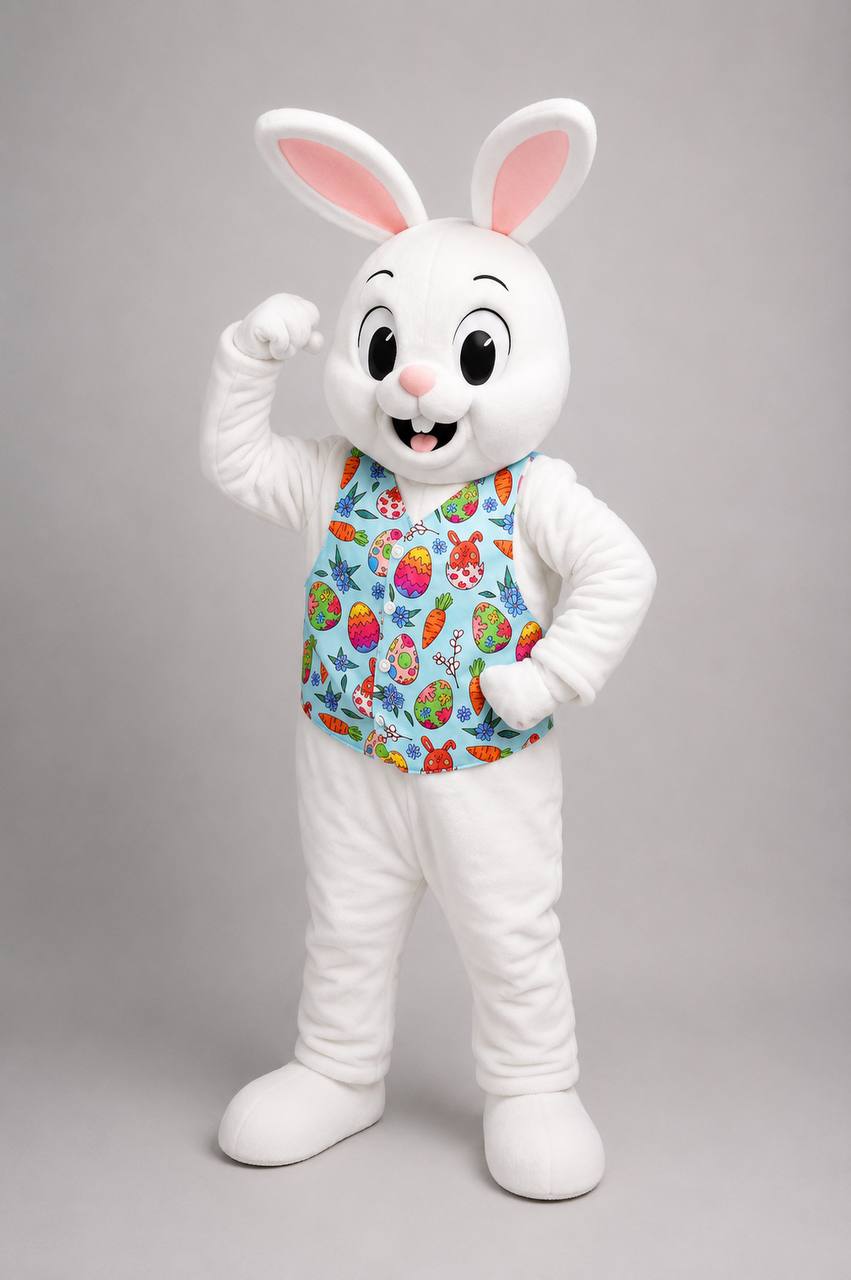 Easter Bunny Mascot Costume