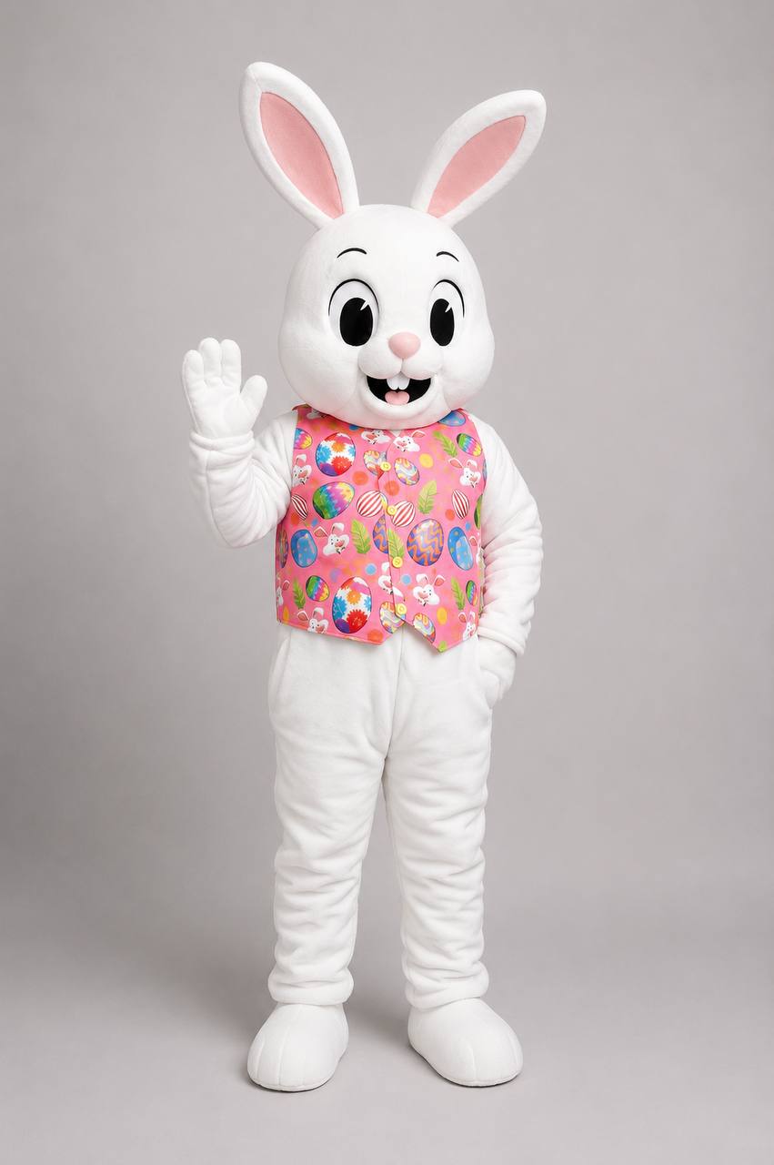 Easter Bunny Mascot Costume