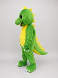 Green Dinosaur Mascot Costume