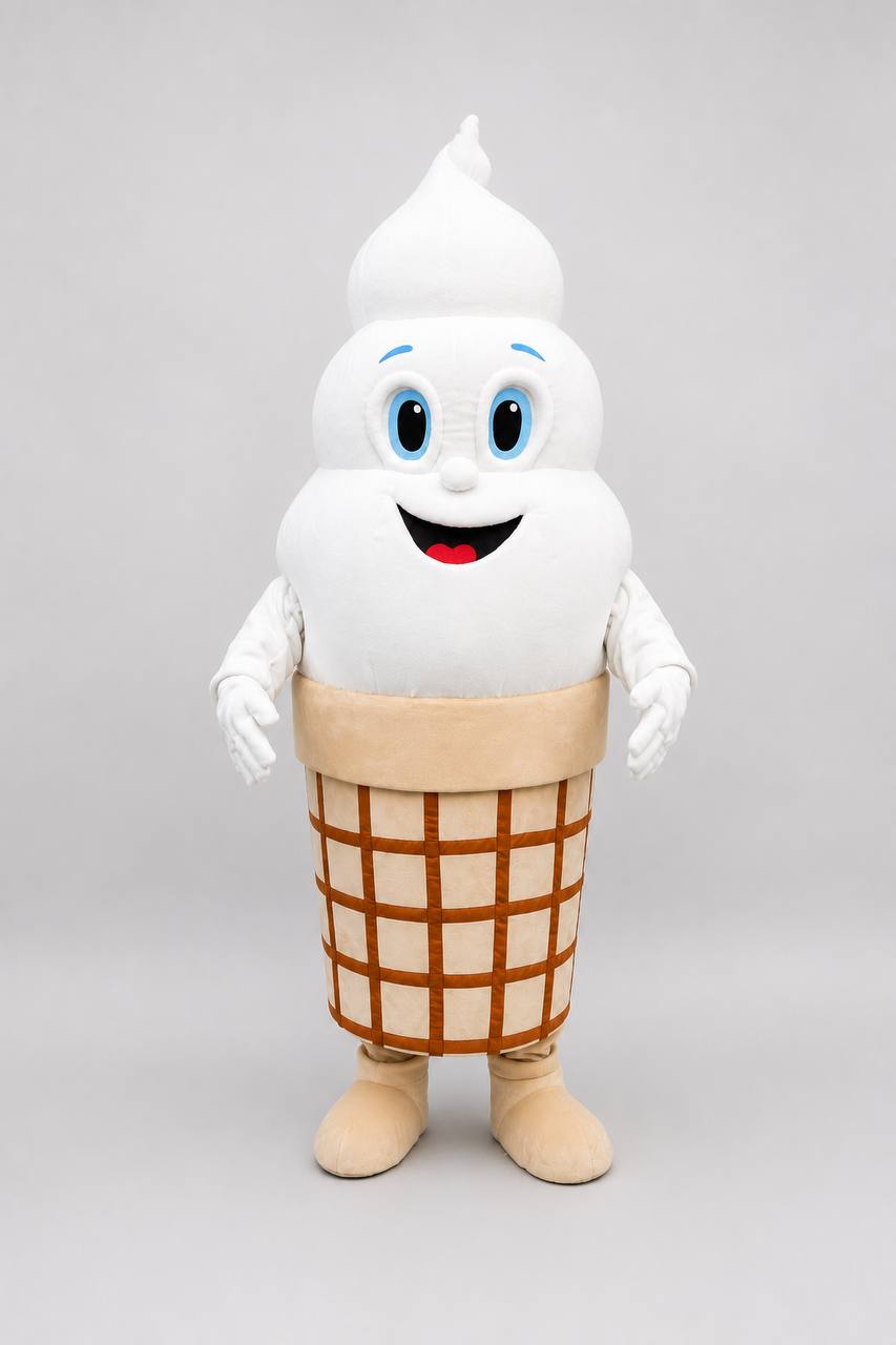 Ice Cream Mascot Costume