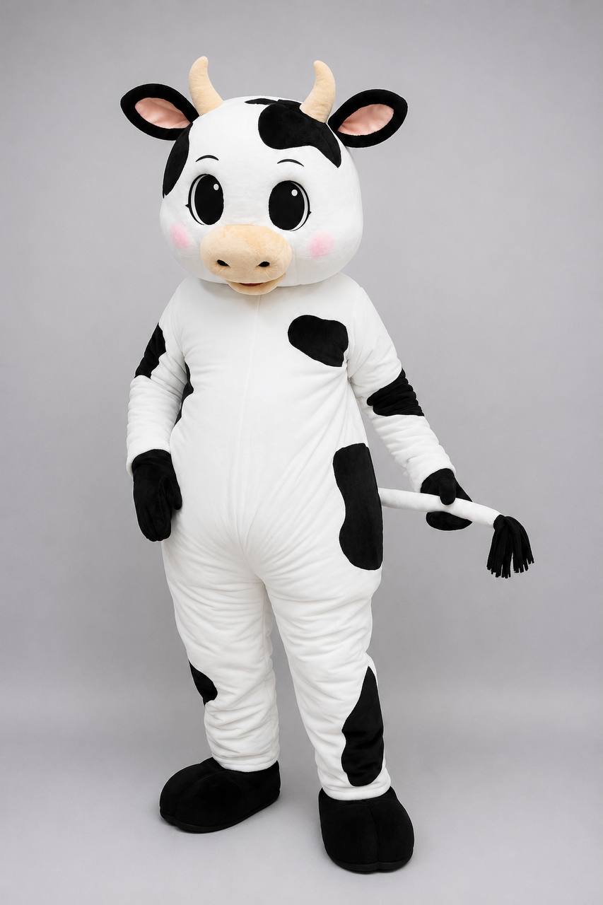 Cow Mascot Costume