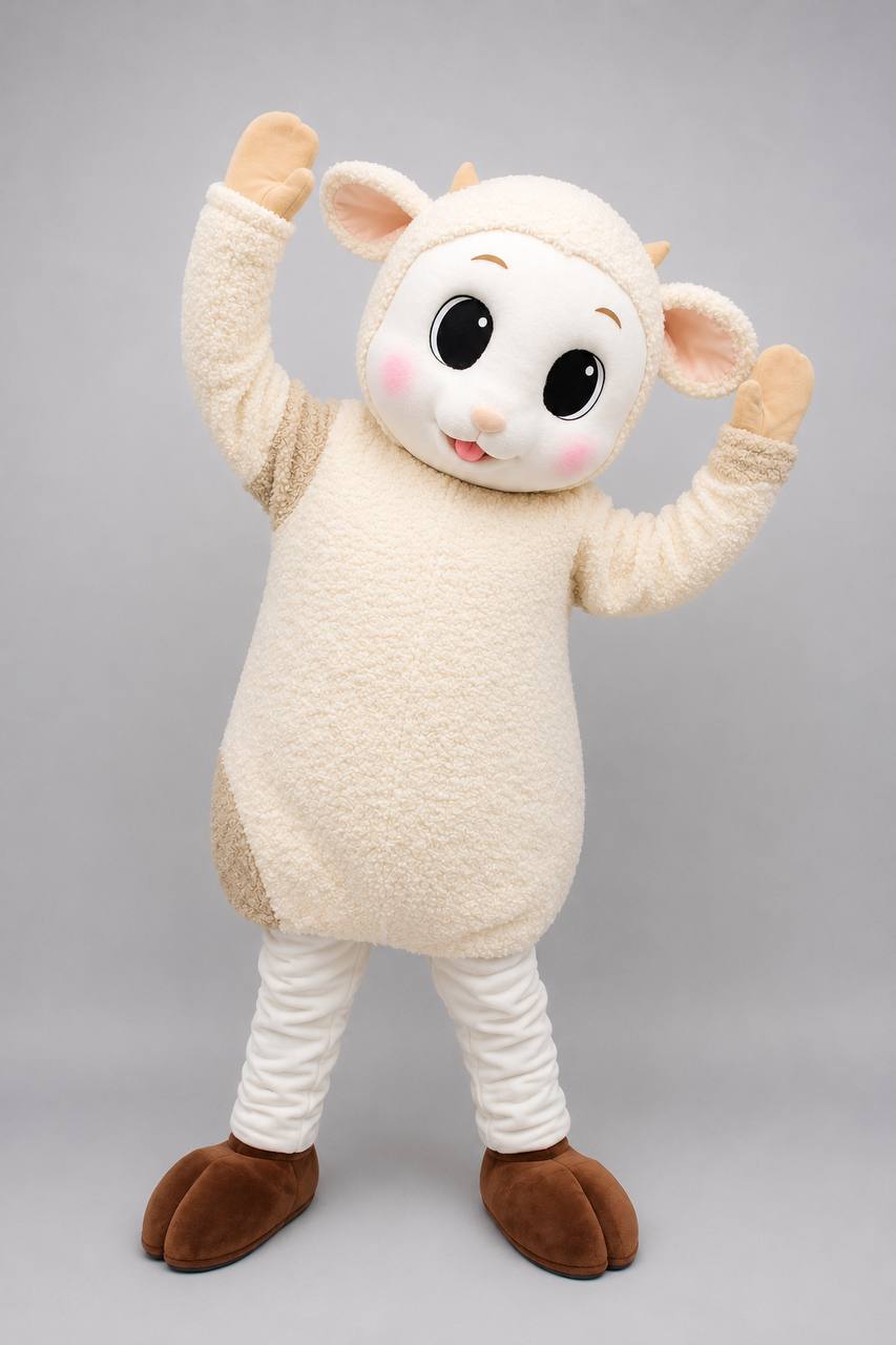 Cute Sheep Character Suit