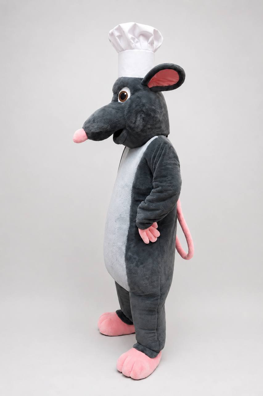 Chef Rat Mascot Costume